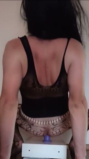 whore ride dildo   Clip 3