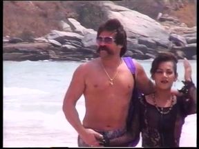 Sex on the beach with hot ladyboy