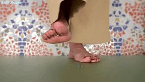 GIGANTIC Latina GILF giantess FEET DOMINATION! - MP4