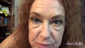 Auntjudys - Your Horny Mature Step-aunt Ms. Ginger Catches You Masturbating (pov)