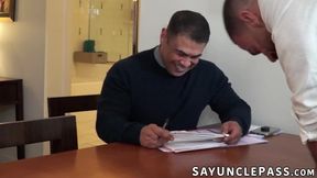 Draven Navarro offers Ricky Larkin a special package he cant refuse