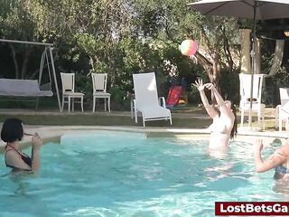The Undress volleyball loser faces a carnal outdoor defiance