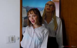 Aliya Brynn Teases Eliza Eves & Kay Lovely in Scorching Girl-Girl Threesome