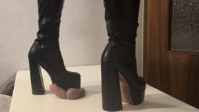 Chunky Boots Platform Trample CBT