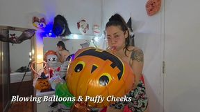 Blowing Balloons for Halloween C4SHalloween25