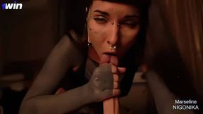 Experience the best oral job ever with NIGHT SUCTION and NIGONIKA in 4K - the greatest porn of 2023!