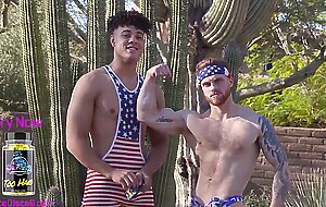 Hunky hercules look a like chris banner slays 18 yo asian pussy