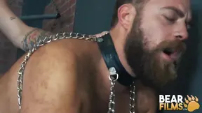 Bear Topher Michaels Barebacks Hairy Sub In Dungeon