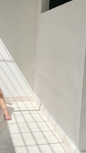 Must-see moment from &quot;I hear some exciting moans and see my sexy stepsister masturbating; I get horny and decide to lower&quot;