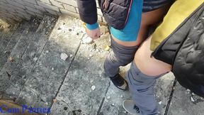 Creepy Stalker Gets Reward in Public