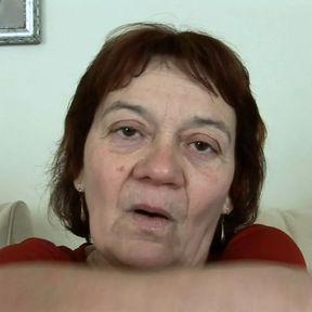 Big nippled hairy granny &ndash; deepthroat and cum in mouth