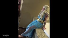 Big Titty Brooke Lyn Rose Plays with a Big Black Man in the Jacuzzi