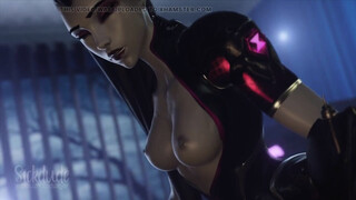 Halloween Widowmaker Spider Riding (Overwatch)