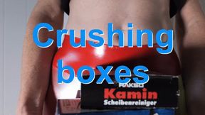 Crush boxes - Schachteln zerdrücken