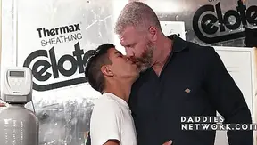 Hungry Twink Devours Bosss Cock in Steamy Office Blowbang – 18+