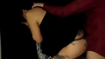 I FIND THE NEIGHBOR IN THE LIFT HE SUCKS HIM UP TO THE FOURTH FLOOR AND AWARD I FILL MY MILK ASS IN THE BALCONY