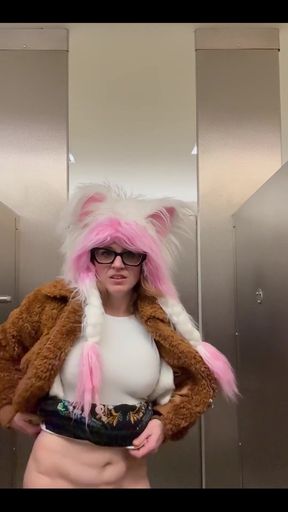 At the Airport Getting Ready for Some More Anal Training