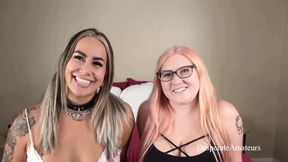 Insatiable Sluts Misty & Lexi Get Their Virgin Holes Gaped for Giant BBC