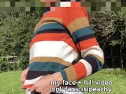 Farm Slut Strips Naked And Masturbates Outdoors While You Watch Her Wet Cunt