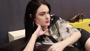 Smoking Girls From Brazil Model Paula Benson 100's Video 0033
