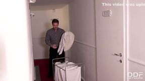 Jasmine Jae In Two Cocks For Big-titted Dark Haired Lady