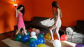 Diana and Alana barefoot pop Full HD