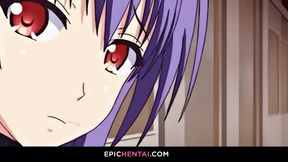 Big-Titted Nympho Waifu Gets Animated In Sexy Hentai Porn Session