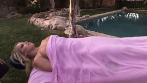 Busty Teen Lost in Pleasure
