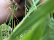 Naked and public masturbation second challenge - 2度目の野外全裸オナニーの挑戦をやり直すため再び現場で露出する／0426
