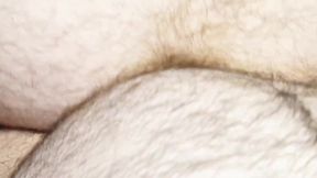 EMPTYING HUGE BALLS RAW IN HAIRY ASS CREAMPIE FLOOD
