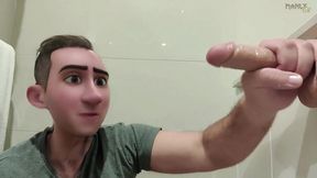 step gay dad - behind closed doors - the real reason men spend so long in the bathroom