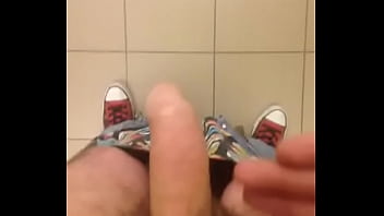 My hard cock drained