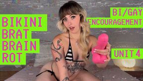 Bikini Brat Brain Rot Virus - Faggot Bitch - Unit 4