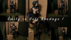 Emily in Self Bondage 1