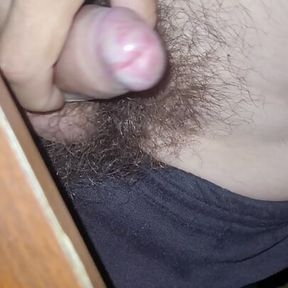 Jerking Off My Tiny Cock and Cumming