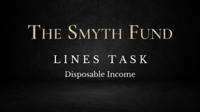 LINES TASK: Disposable Income