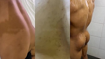 Mi coach del gym se deja hacer sesión de fotos desnudo a cambio de dinero