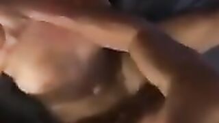 Big Tit amateur Tinder sluts had a unexpected 3 way