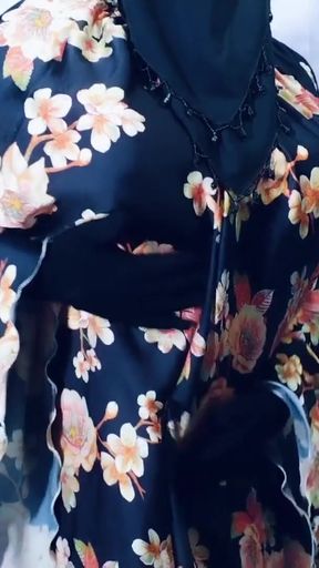 Stunning moment from &quot;Muslim Hijabi Beautiful Housewife Fucking with Neighbor - With Clear Hindi Audio&quot;