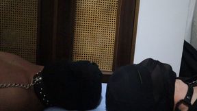 The two lame slaves whose bodies I have .. they continue to obey me while their faces are flat .. now be a good slave and serve your goddess .