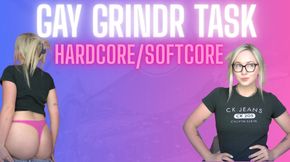 GAY GRINDR TASK HARDCORE / SOFTCORE