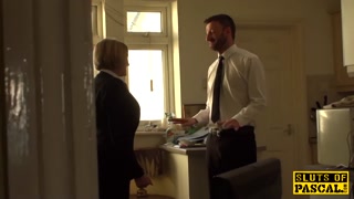 Busty mature brit subs before cuminmouth