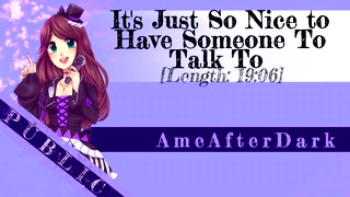 It's Just So Nice to Have Someone To Talk To [FSub] [Phone Sex]
