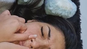 Deforming my face?