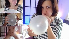 Lick kiss spit and POP crystal ballons HD - Bunny Looner