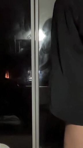 Attention Whore Loves Posing by the Open Window