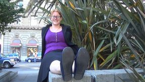 THE TEACHER WITH THE BIG STINKY FEET