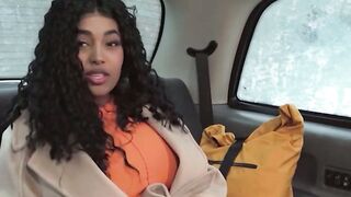 UNBELIEVABLE! Busty Brunette Thayana Babyy Gets ROGUE Taxi Ride with a WILDLY ENDOWED Driver!