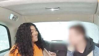 UNBELIEVABLE! Busty Brunette Thayana Babyy Gets ROGUE Taxi Ride with a WILDLY ENDOWED Driver!