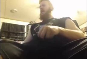 Big Dick Ginger Shoots Out A Massive Load